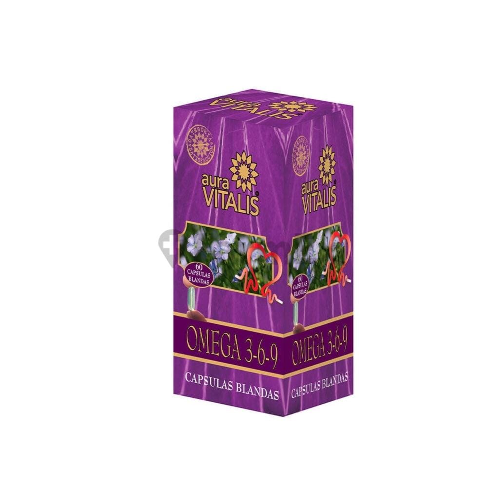 Omega 3 - 6 - 9 x 60 cápsulas Farmex-Fonasa-Persistente